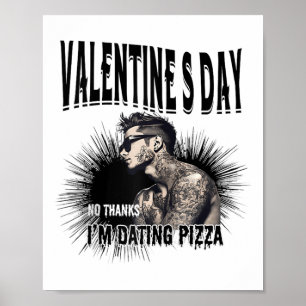 Männer für den Valentinstag Poster