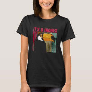 Männer für einen Toucan-Vogelbeobachter 12 cm T-Shirt