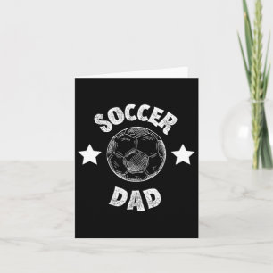 Männer Fußball Vater Familie Football Team Spieler Karte