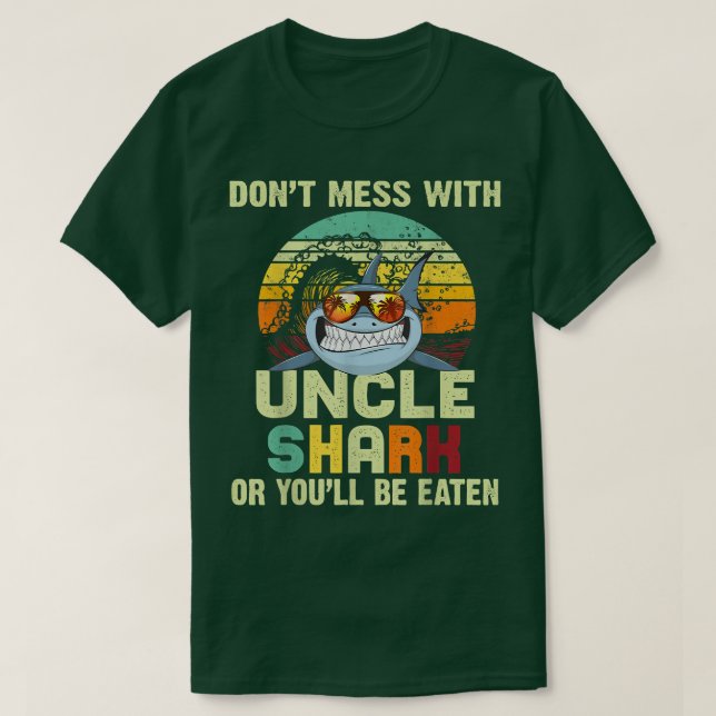 Männer geben T-Shirt für Onkel Dont mit Onkel Shar (Design vorne)