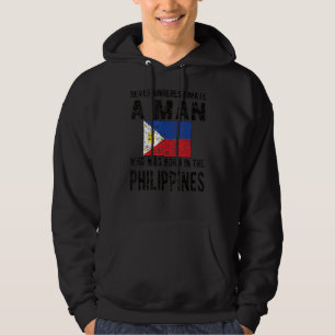 Männer Geboren auf den Philippinen Filipino Filipi Hoodie