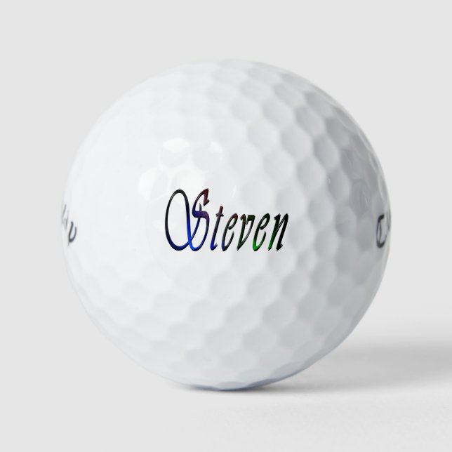 Männer genannt Steven, Golfball (Vorderseite)