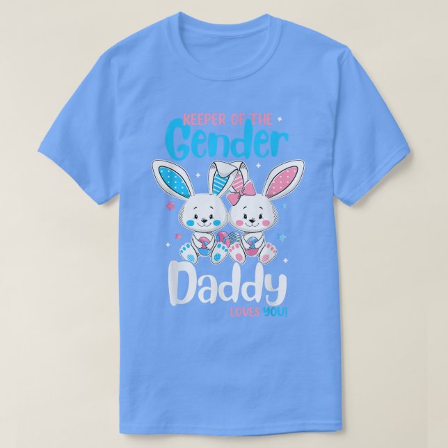 Männer Geschlecht Offenbaren Daddy Lieben Sie sonn T-Shirt (Design vorne)