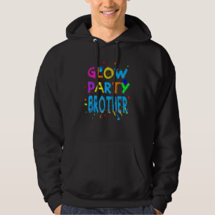 Männer Glow Party Glow Party Glow Party Bruder Hoodie