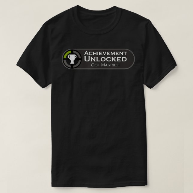 Männer Got Verheiratete Errungenschaft Ungesperrt  T-Shirt (Design vorne)