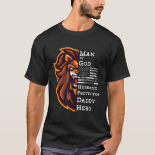 Männer Gottes Mann Mann Mann Mann Mann Daddy Prote T-Shirt