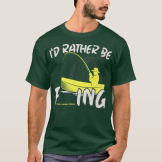 Männer haben einen Crappie Day Salzwasserfischerei T-Shirt