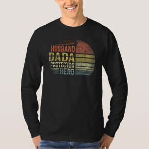 Männer Husband Dada Protector Helder für Männer Vi T-Shirt