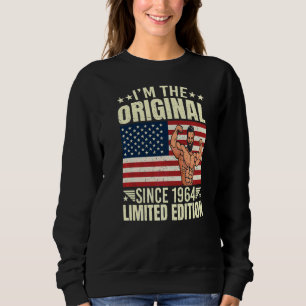 Männer ich bin das Original seit 1964 Coole Retro- Sweatshirt