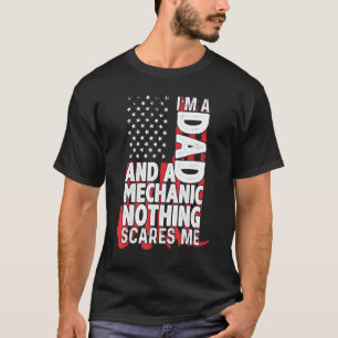 Männer Ich bin ein Vater und ein Mechaniker, nicht T-Shirt