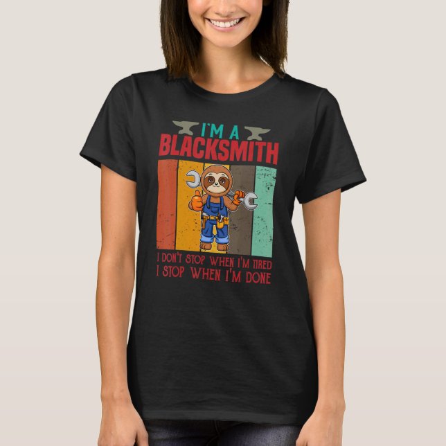 Männer, ich bin Schmidt, ich höre nicht auf, wenn  T-Shirt (Vorderseite)
