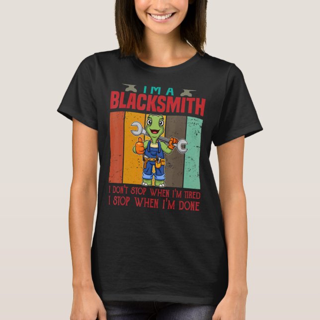 Männer, ich bin Schmidt, ich höre nicht auf, wenn  T-Shirt (Vorderseite)