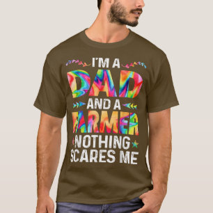 Männer ich bin Vater und Bauer Funny Vatertag Pap T-Shirt