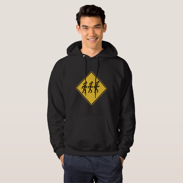 Männer Ihre Mutter Warned You About Hoodie (Vorne ganz)