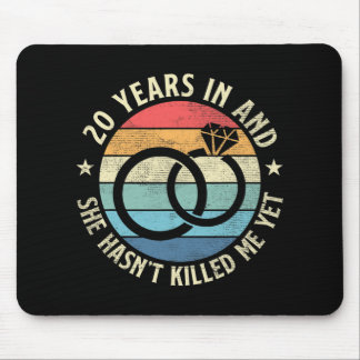Männer in 20 Jahren. Sie hat mich ja umgebracht. Mousepad