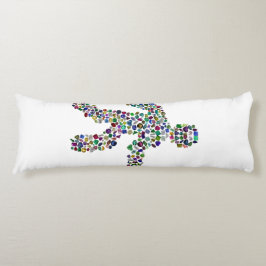 Männer in Bewegung Seitenschläferkissen