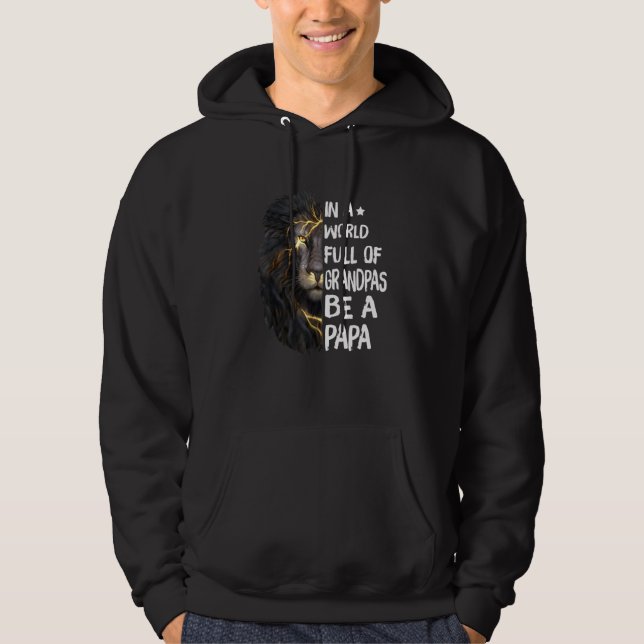 Männer in einer Welt voller Grandpas sind Papa Mys Hoodie (Vorderseite)