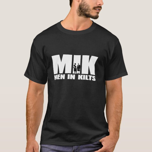 Männer in Kilometern T-Shirt (Vorderseite)
