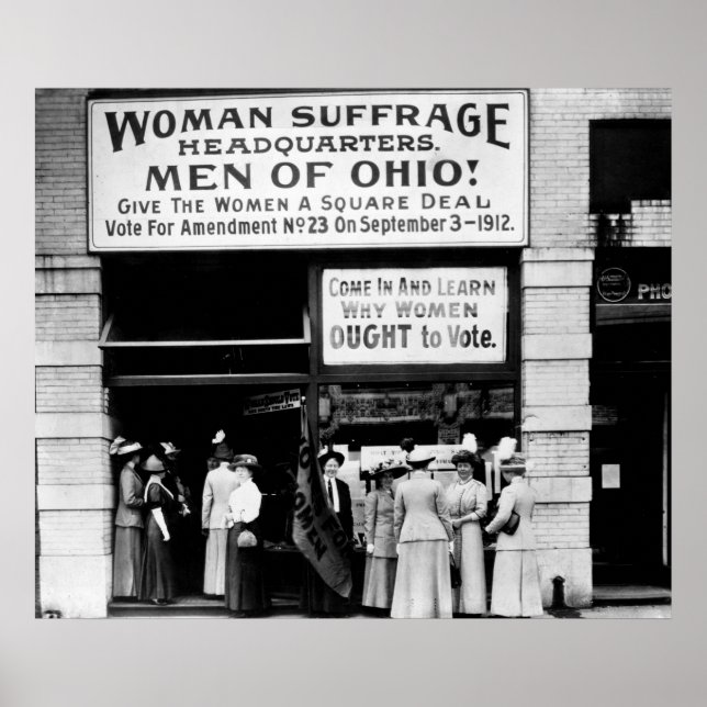 Männer in Ohio! :1912 Poster (Vorne)