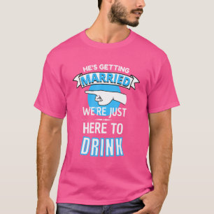 Männer Junggesellenabschied 13 Team Bräutigam Set  T-Shirt