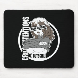 Männer Kawaii Anime Manga Mädchen Cosplay Geschenk Mousepad