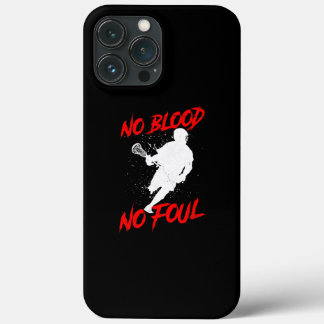 Männer kein Blut Kein Foul Lacrosse Case-Mate iPhone Hülle