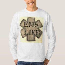 Männer Khaki EMS Leben Sie fallen wir haul T-Shirt