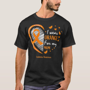 Männer Kinder Frauen ich trage Orange für meine Ma T-Shirt