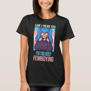 Männer können nicht hören, dass ich zu beschäftigt T-Shirt