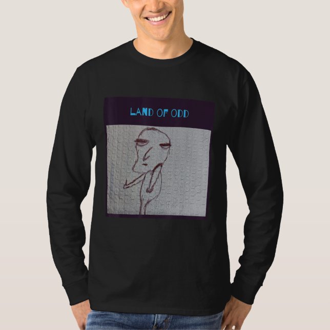 Männer Land des seltsamen Rauchs T-Shirt (Vorderseite)