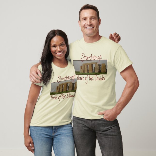 Männer Lässig - Stonehenge T-Shirt (Unisex)