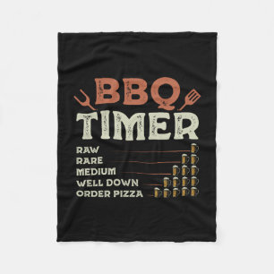 Männer lustiger BBQ-Grill-Koch Grilling-Master Bar Fleecedecke