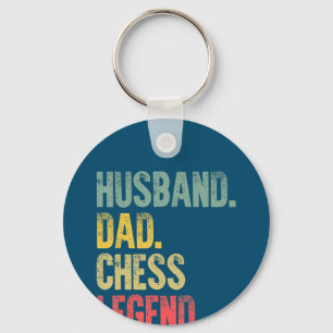Männer Lustiges Geschenk Ehemann Vater Schach Lege Schlüsselanhänger