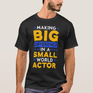 Männer machen großen Unterschied in einem kleinen T-Shirt