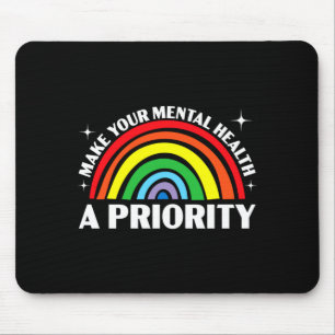 Männer machen psychische Gesundheit zu einer Prior Mousepad