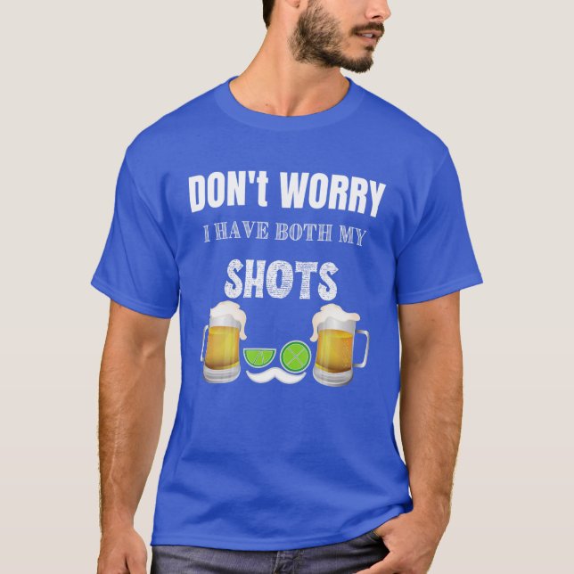 Männer machen sich keine Sorgen, dass ich beide Er T-Shirt (Vorderseite)