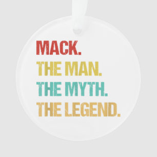 Männer Mack Der Mann Der Mythos Die Legende Ornament