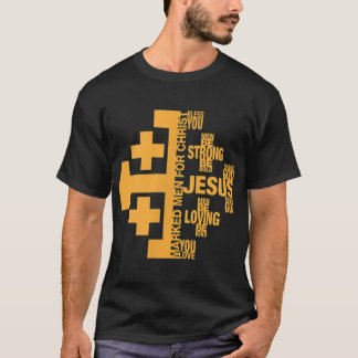 Männer markierte Männer für Christus Jerusalem kre T-Shirt