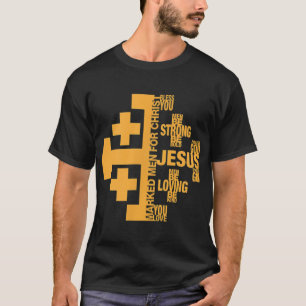 Männer markierte Männer für Christus Jerusalem kre T-Shirt