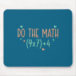 Männer Mathe 67 Meme Sechs Sieben Mousepad
