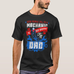 Männer mechanischer Vater Einige nennen mich Mecha T-Shirt