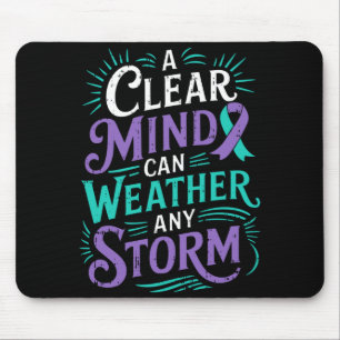 Männer Mental Health Awareness Schlinge verhindern Mousepad