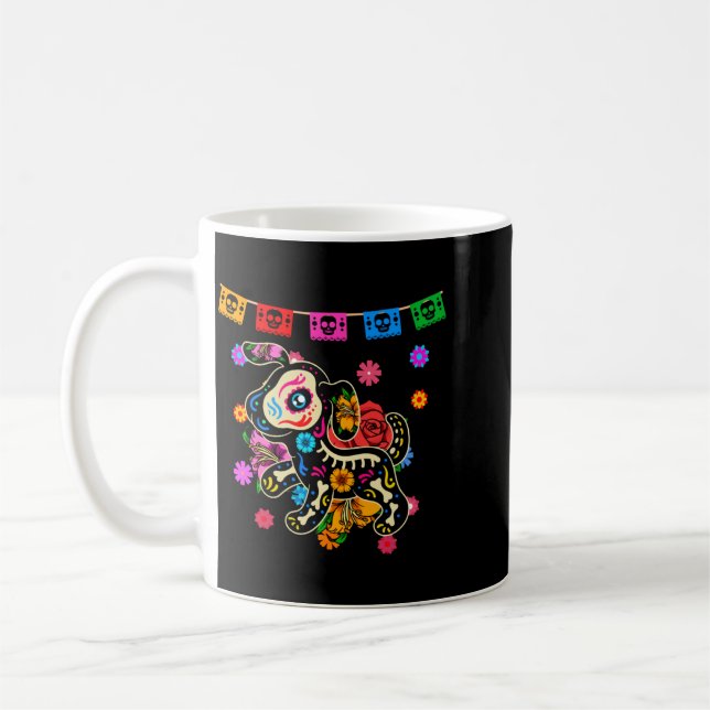 Männer Mexikanischer Hundetag der Regierungsbehörd Kaffeetasse (Links)