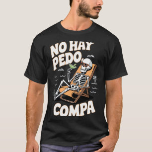Männer Mexikanisches Skelett Fiesta Lustige Party T-Shirt
