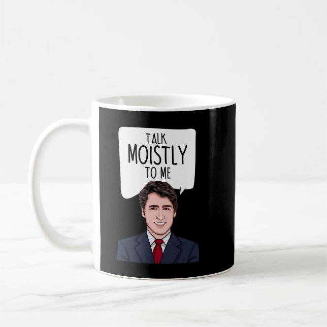Männer Ministerpräsidentin Trudeau Graphic for Kaffeetasse (Links)