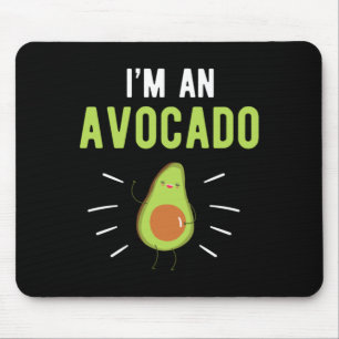 Männer Mit Dem Avocado-Paare Lustige Übereinstimmu Mousepad