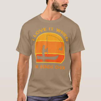 Männer mögen es, wenn sie sich über den Fischfang T-Shirt