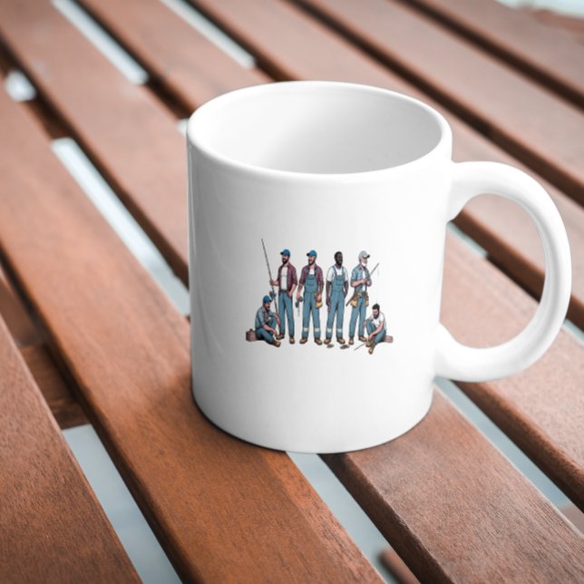 Männer müssen klassische Tasse, 325 ml, fischen Kaffeetasse (Von Creator hochgeladen)