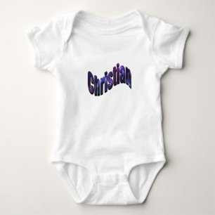 Männer namens Christian Baby Strampler