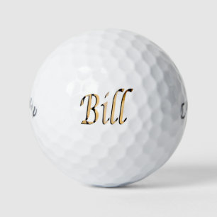 Männer nannten Bill. Golfball